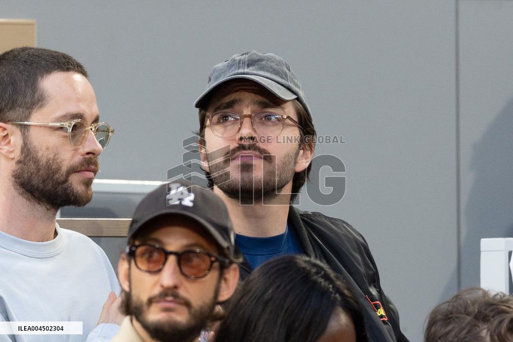 2025 French Open - Celebrities In Stand Day 13 NB