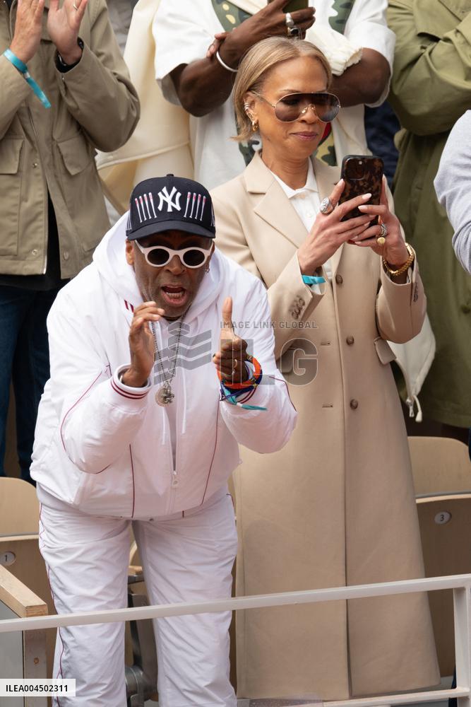 French Open Spike Lee at the Srtands LZ