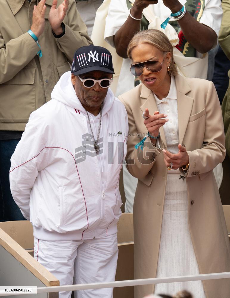 French Open Spike Lee at the Srtands LZ