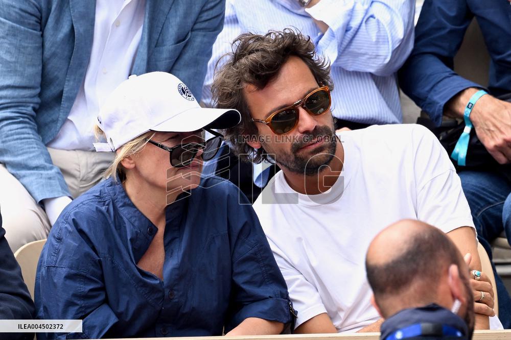 French Open 2025 - VIPs In The Stands - Day 14