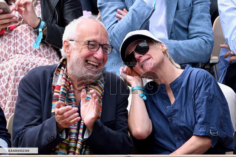 French Open 2025 - VIPs In The Stands - Day 14