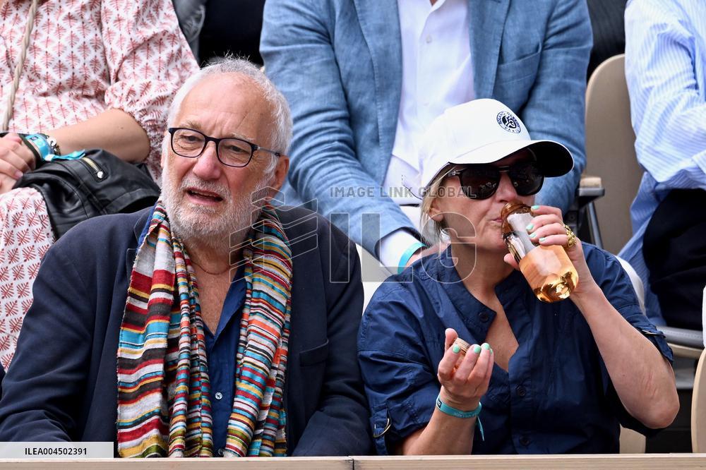French Open 2025 - VIPs In The Stands - Day 14