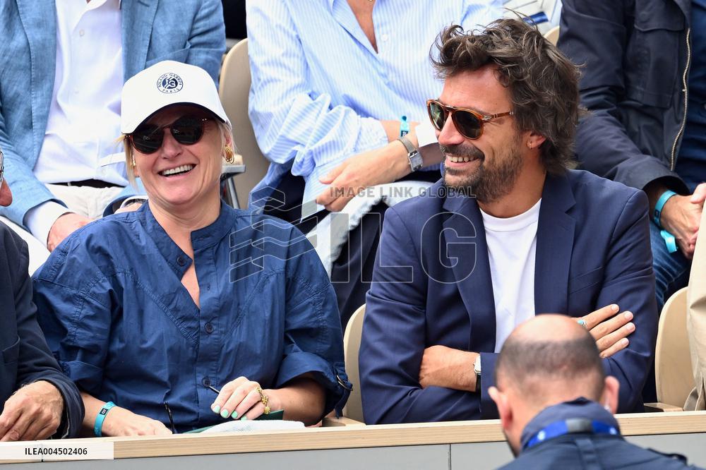 French Open 2025 - VIPs In The Stands - Day 14