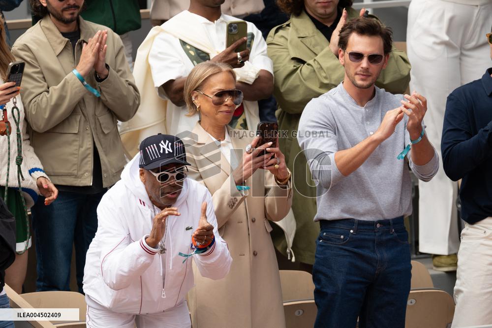 French Open Spike Lee at the Srtands LZ