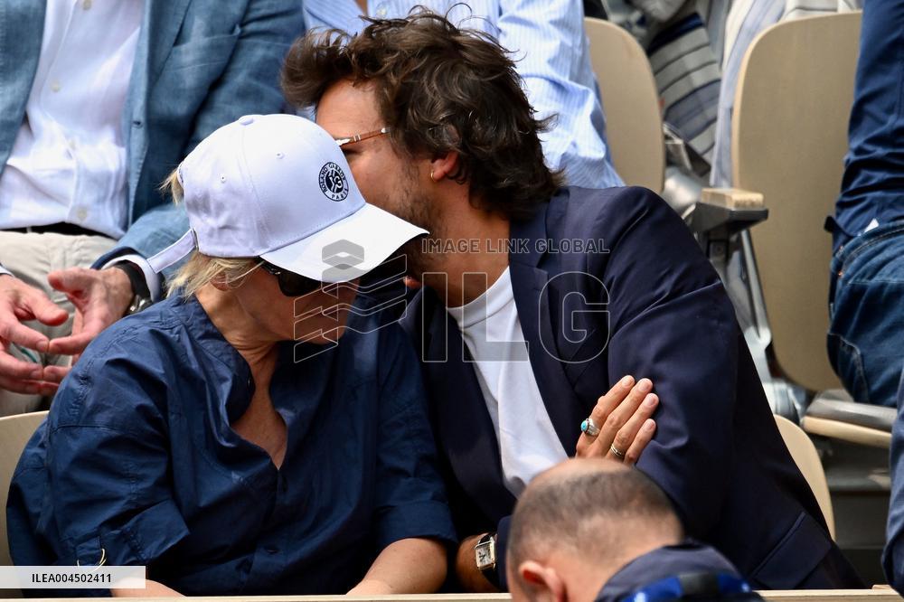 French Open 2025 - VIPs In The Stands - Day 14