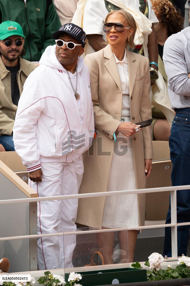 French Open Spike Lee at the Srtands LZ