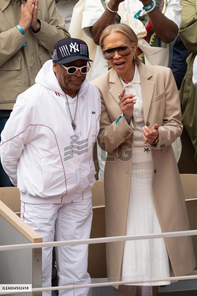 French Open Spike Lee at the Srtands LZ