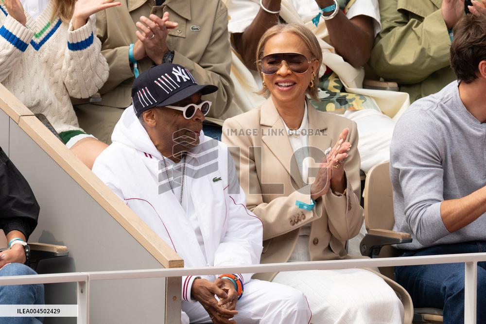 French Open Spike Lee at the Srtands LZ