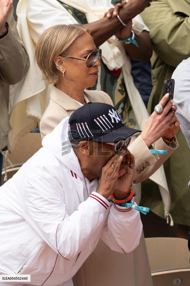 French Open Spike Lee at the Srtands LZ