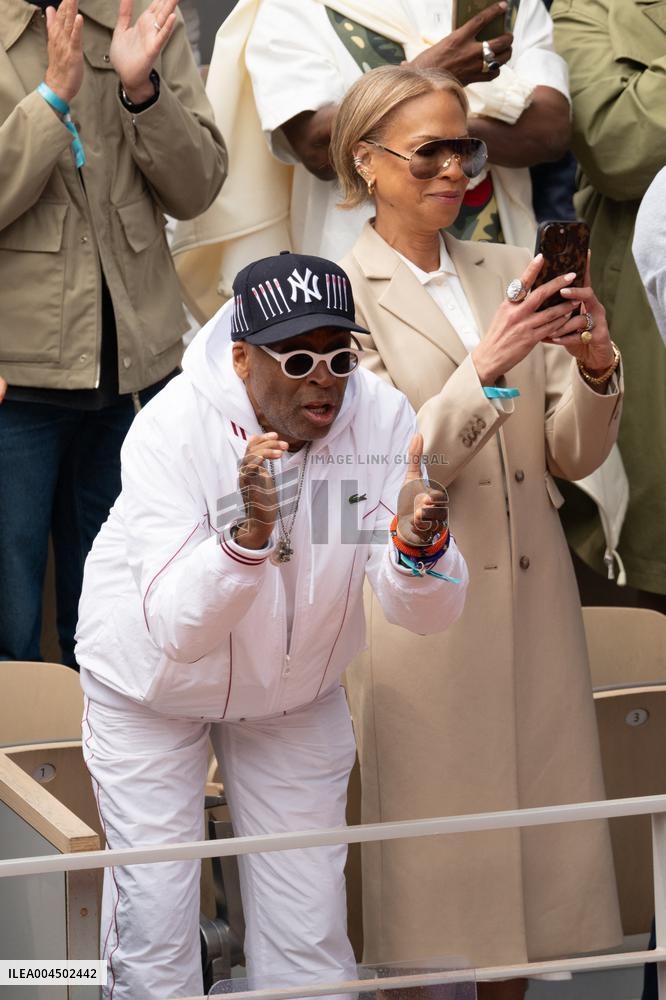 French Open Spike Lee at the Srtands LZ