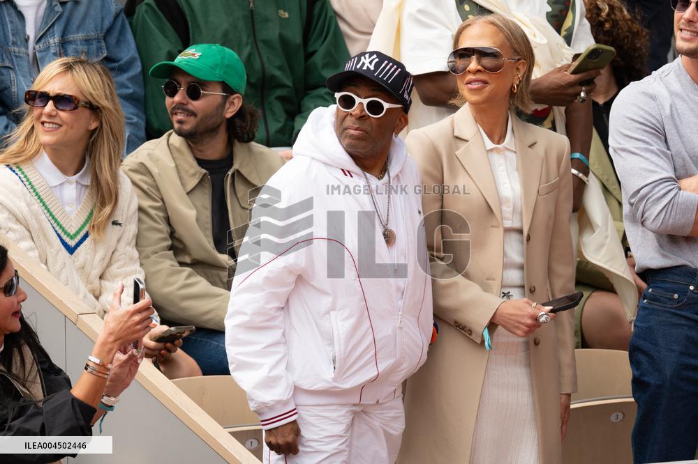 French Open Spike Lee at the Srtands LZ