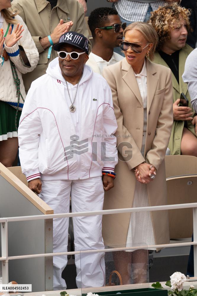 French Open Spike Lee at the Srtands LZ