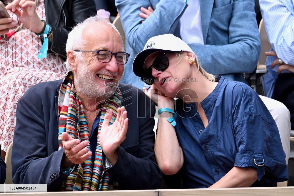 French Open 2025 - VIPs In The Stands - Day 14