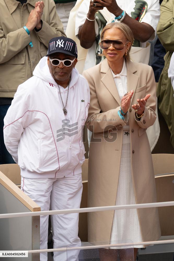 French Open Spike Lee at the Srtands LZ