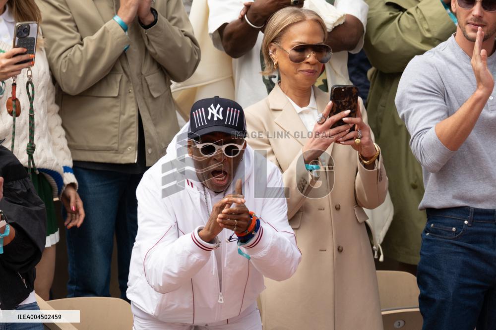 French Open Spike Lee at the Srtands LZ