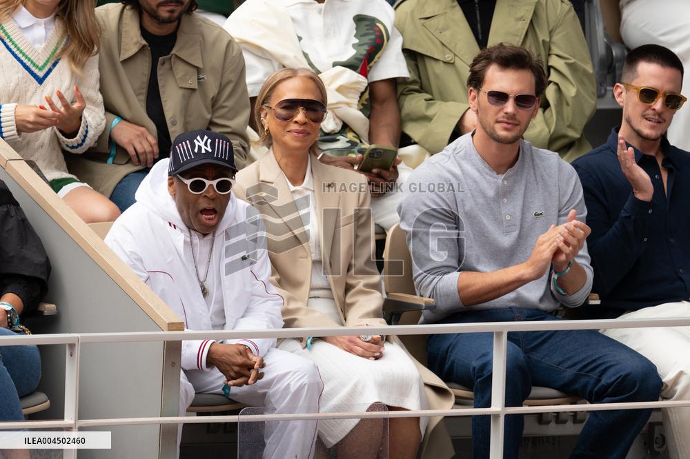 French Open Spike Lee at the Srtands LZ