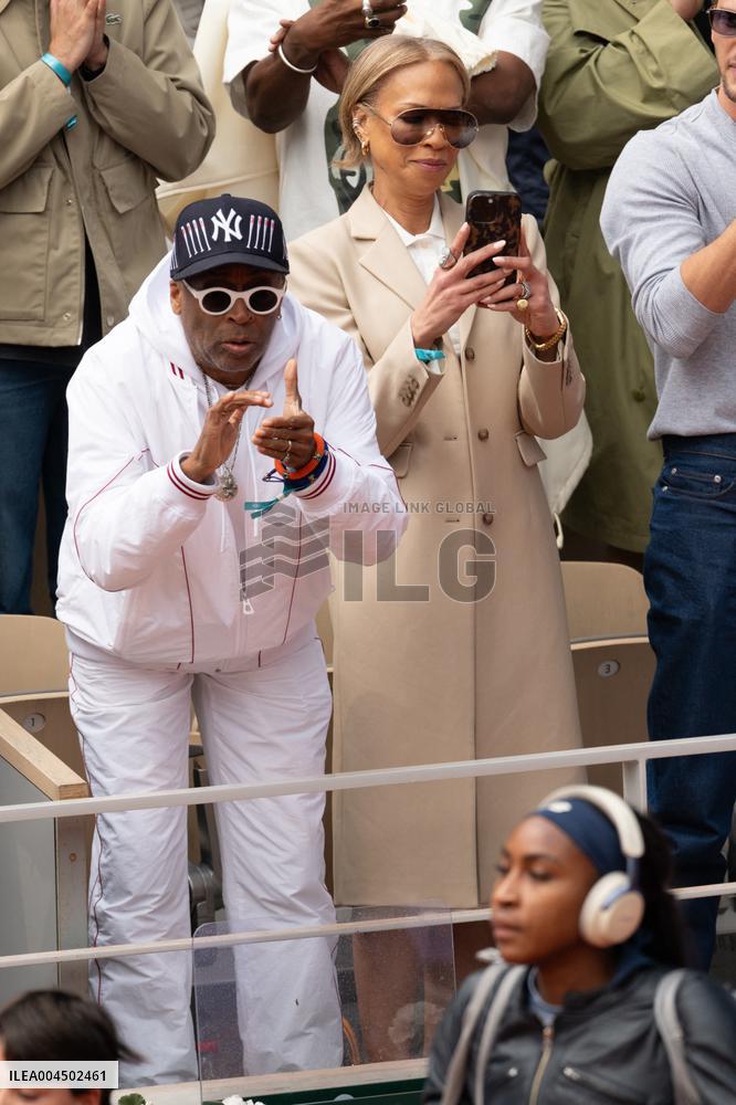 French Open Spike Lee at the Srtands LZ