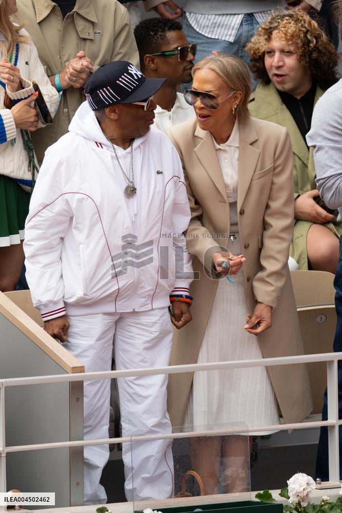 French Open Spike Lee at the Srtands LZ