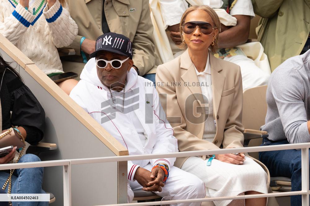 French Open Spike Lee at the Srtands LZ