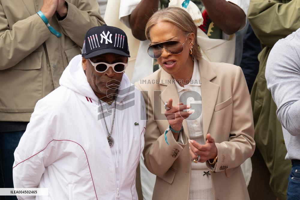 French Open Spike Lee at the Srtands LZ