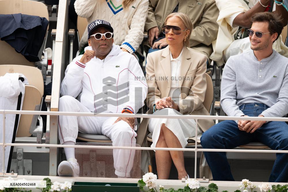 French Open Spike Lee at the Srtands LZ