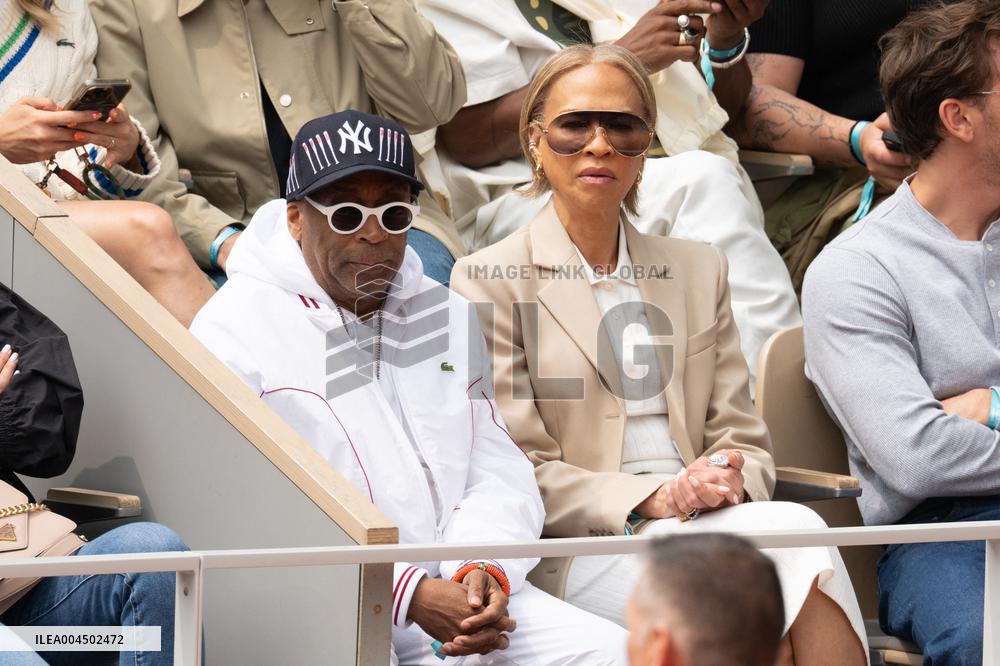 French Open Spike Lee at the Srtands LZ