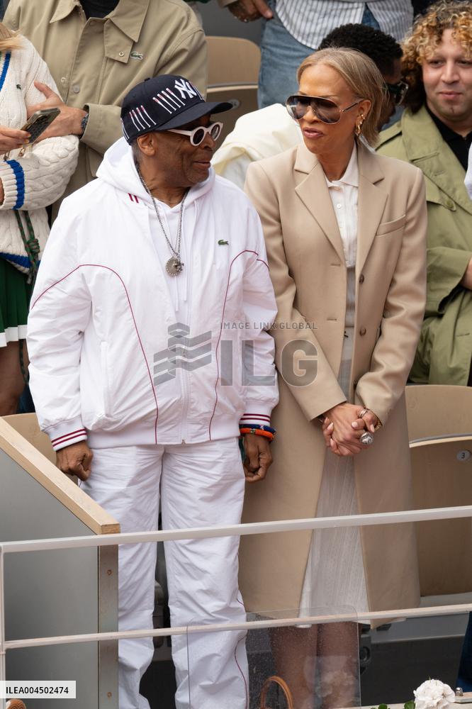 French Open Spike Lee at the Srtands LZ