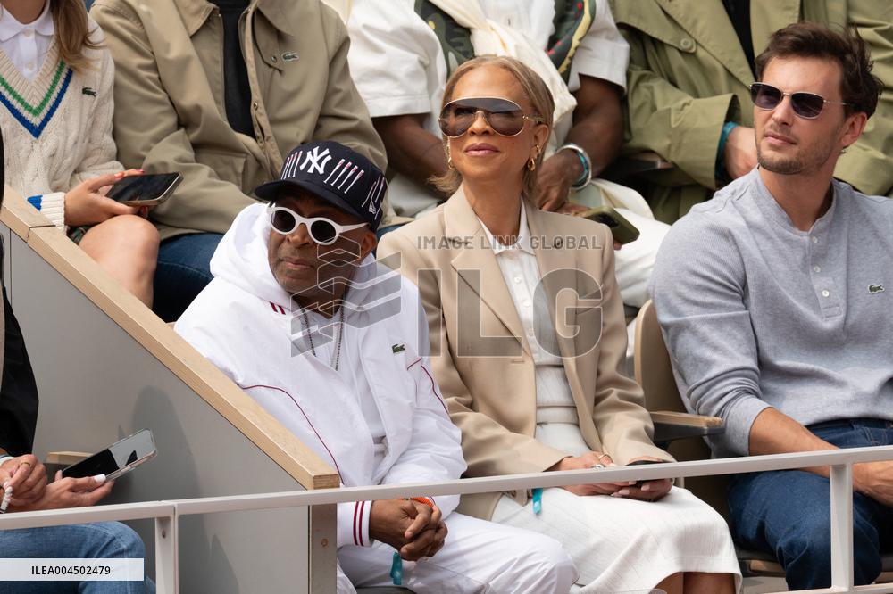 French Open Spike Lee at the Srtands LZ