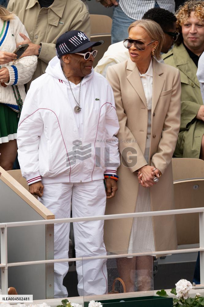 French Open Spike Lee at the Srtands LZ