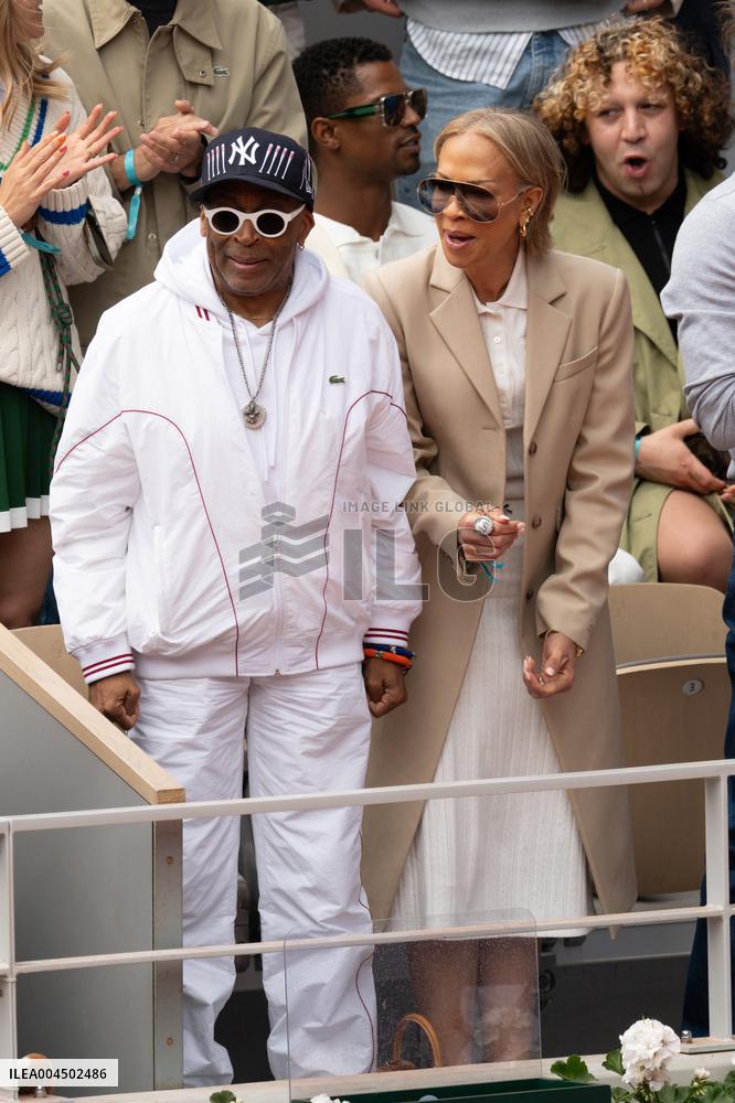 French Open Spike Lee at the Srtands LZ