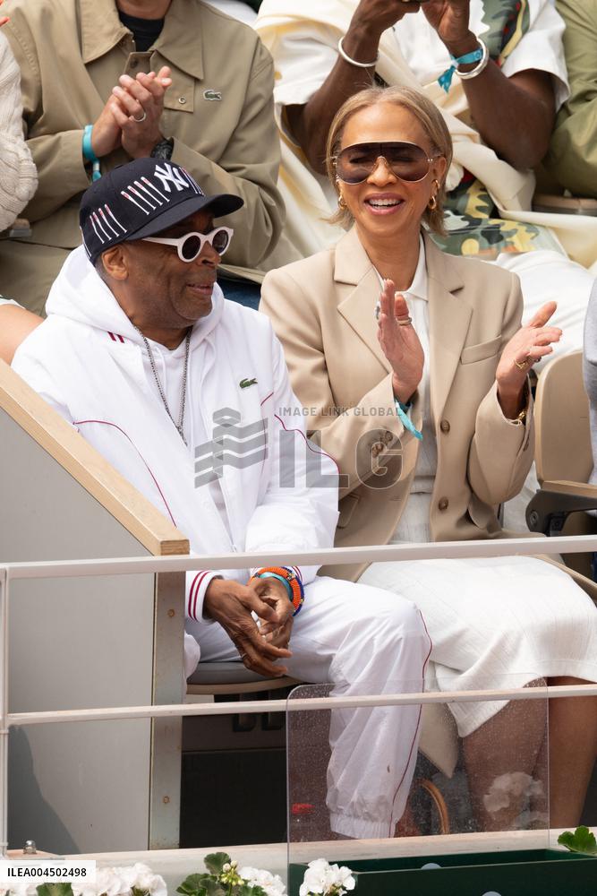 French Open Spike Lee at the Srtands LZ