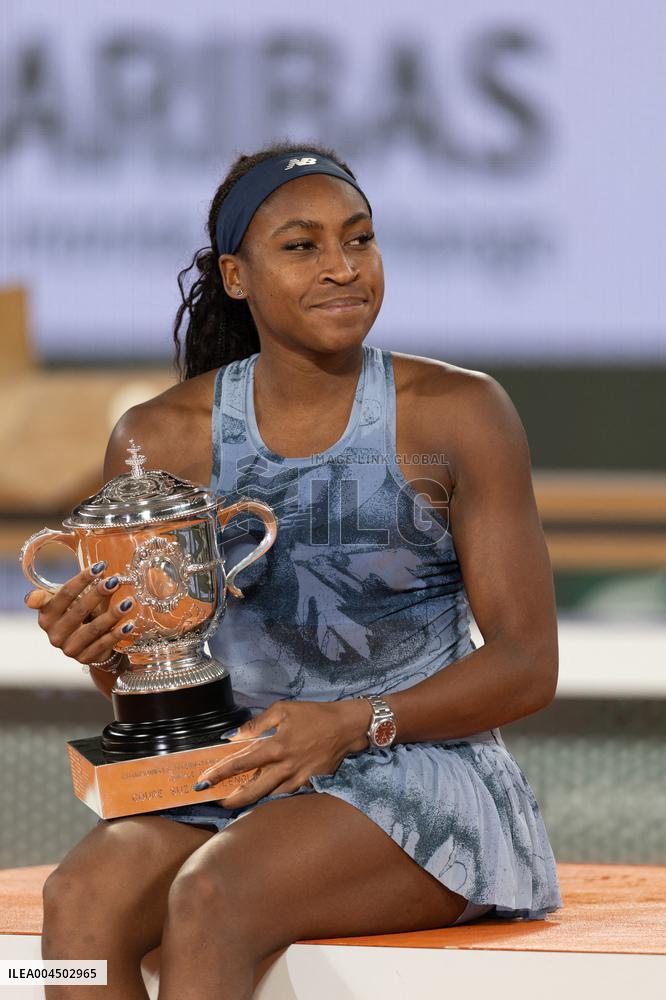 2025 French Open - Coco Gauff Winner NB