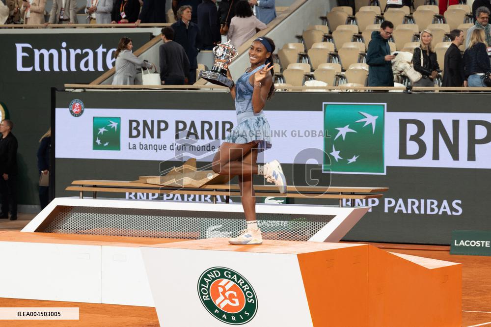 2025 French Open - Coco Gauff Winner NB