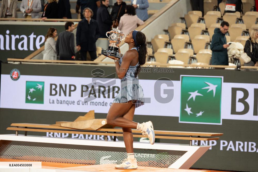 2025 French Open - Coco Gauff Winner NB