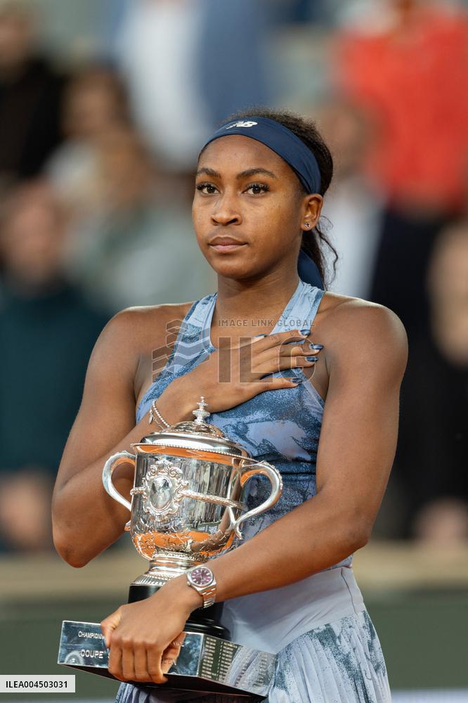 2025 French Open - Coco Gauff Winner NB