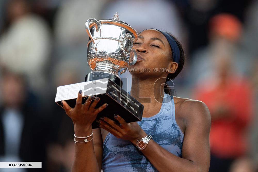 2025 French Open - Coco Gauff Winner NB