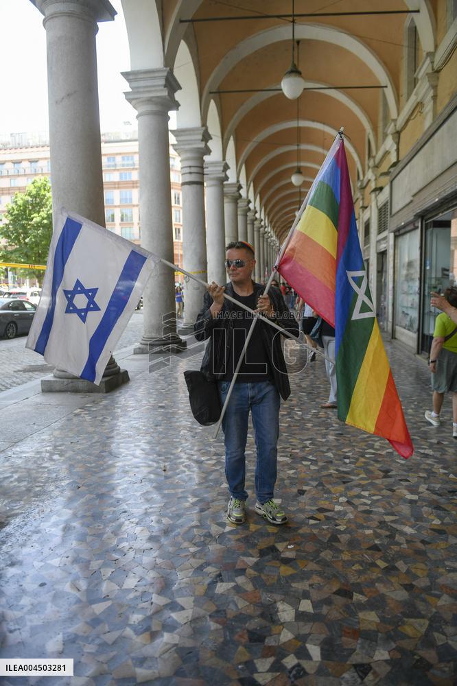 National Demonstration For Gaza in Italy - Rome