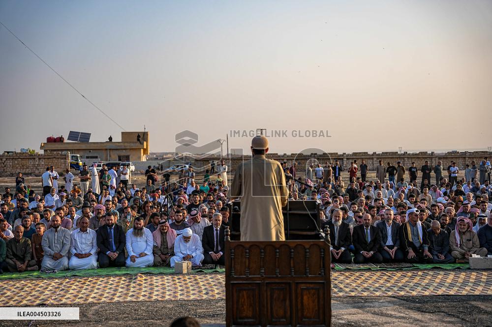 Eid al Adha Prayers in Idlib - Syria