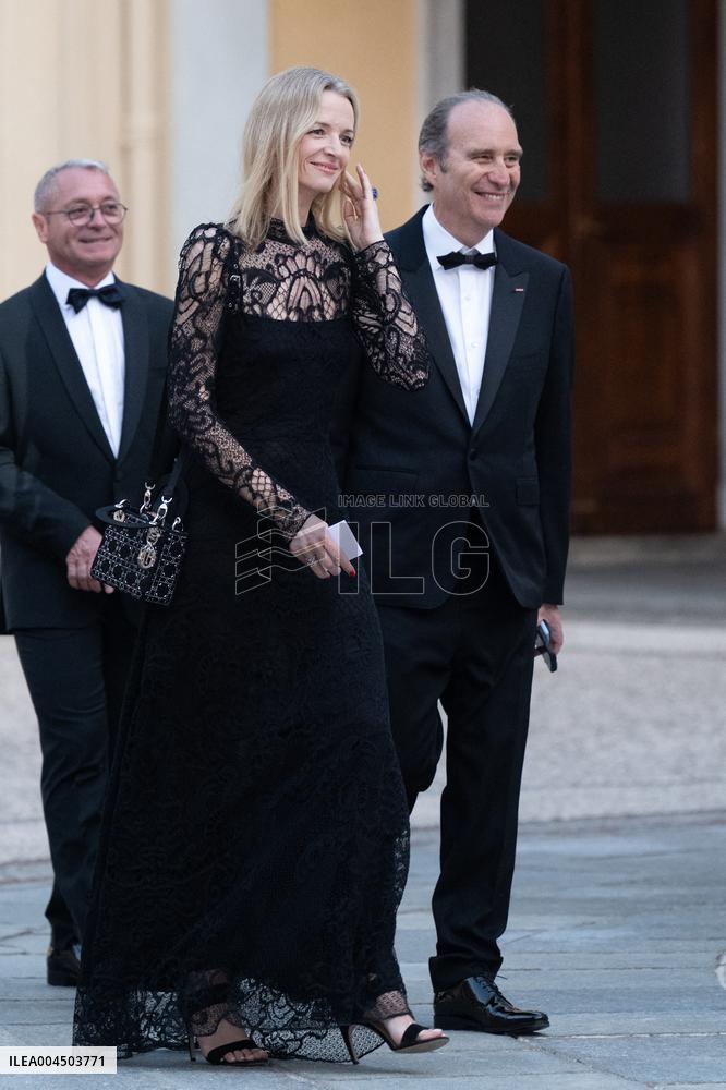 French President Macron visits Monaco.