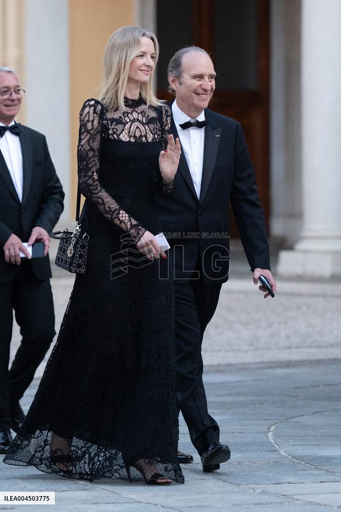 French President Macron visits Monaco.