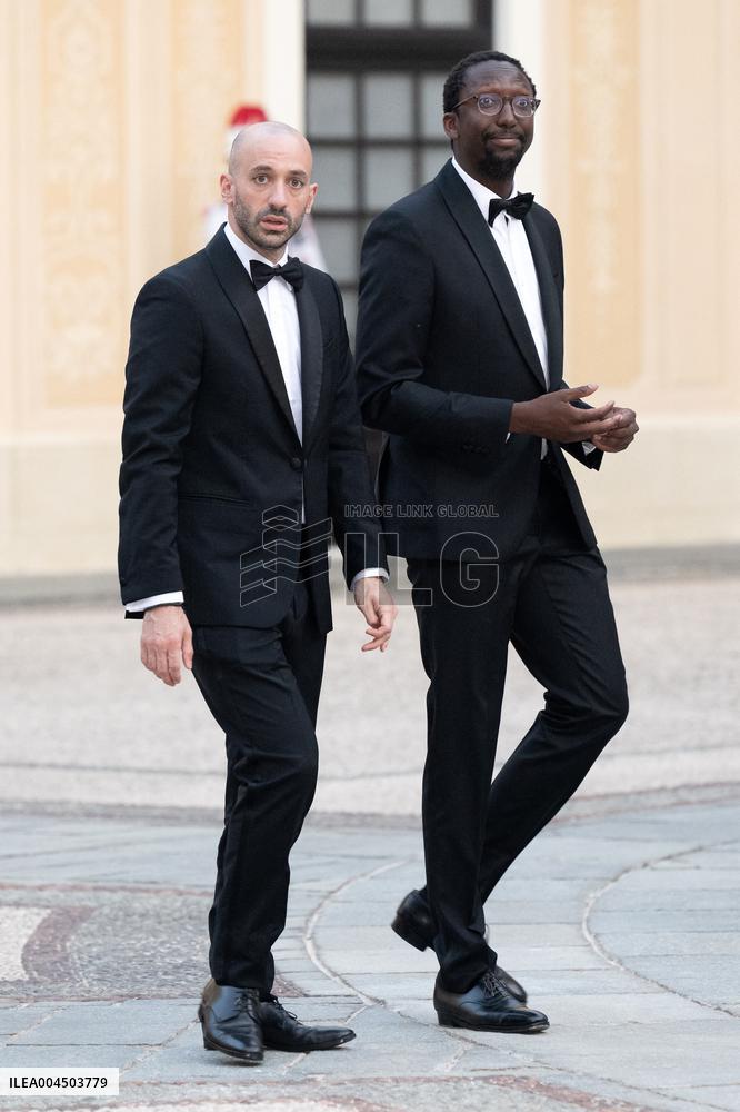 French President Macron visits Monaco.