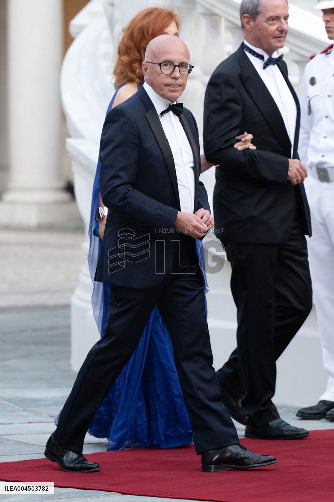 French President Macron visits Monaco.