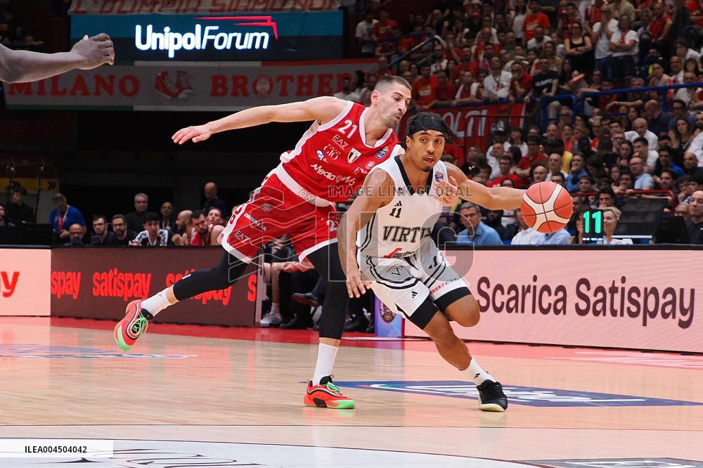 BASKET - Serie A - Playoff - Semifinal - EA7 Emporio Armani Milano vs Virtus Segafredo Bologna