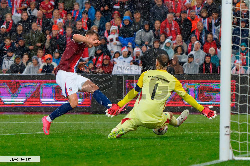 CALCIO - FIFA Mondiali - Qualifiers - Norway vs Italy