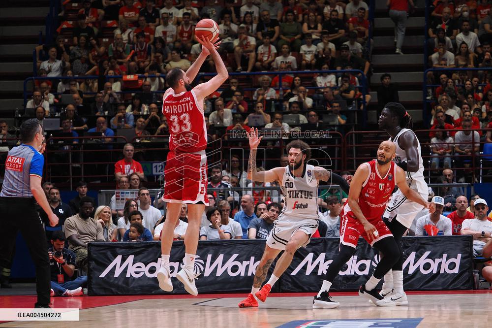 BASKET - Serie A - Playoff - Semifinal - EA7 Emporio Armani Milano vs Virtus Segafredo Bologna