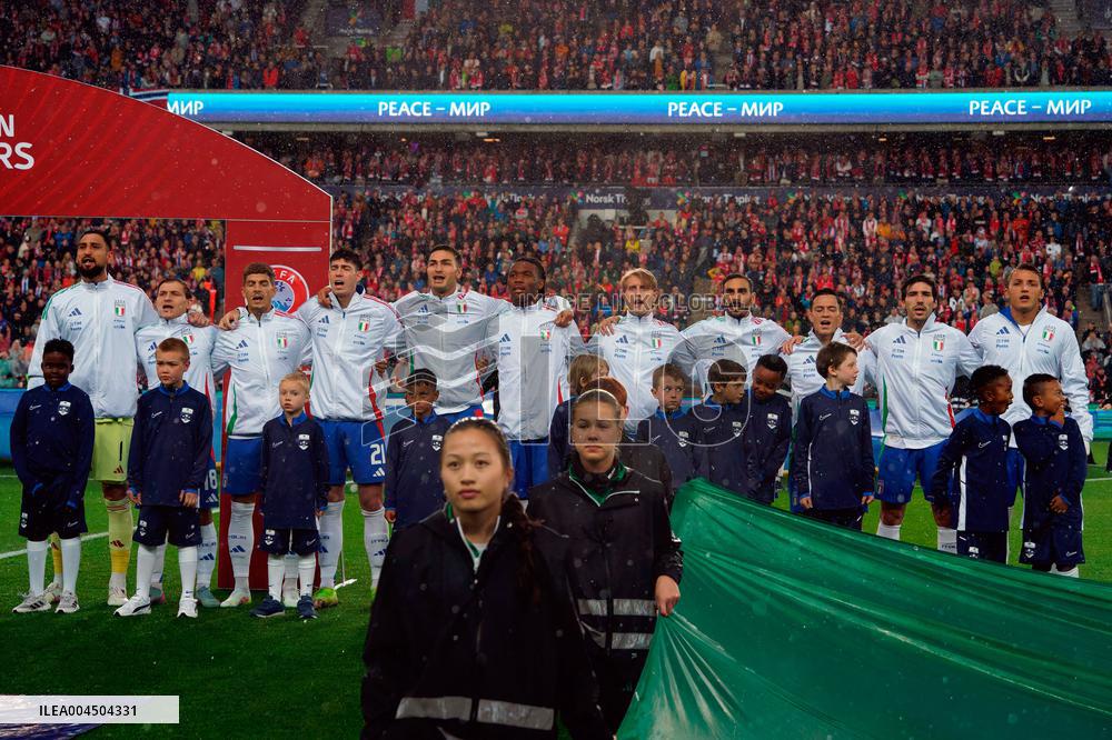 CALCIO - FIFA Mondiali - Qualifiers - Norway vs Italy