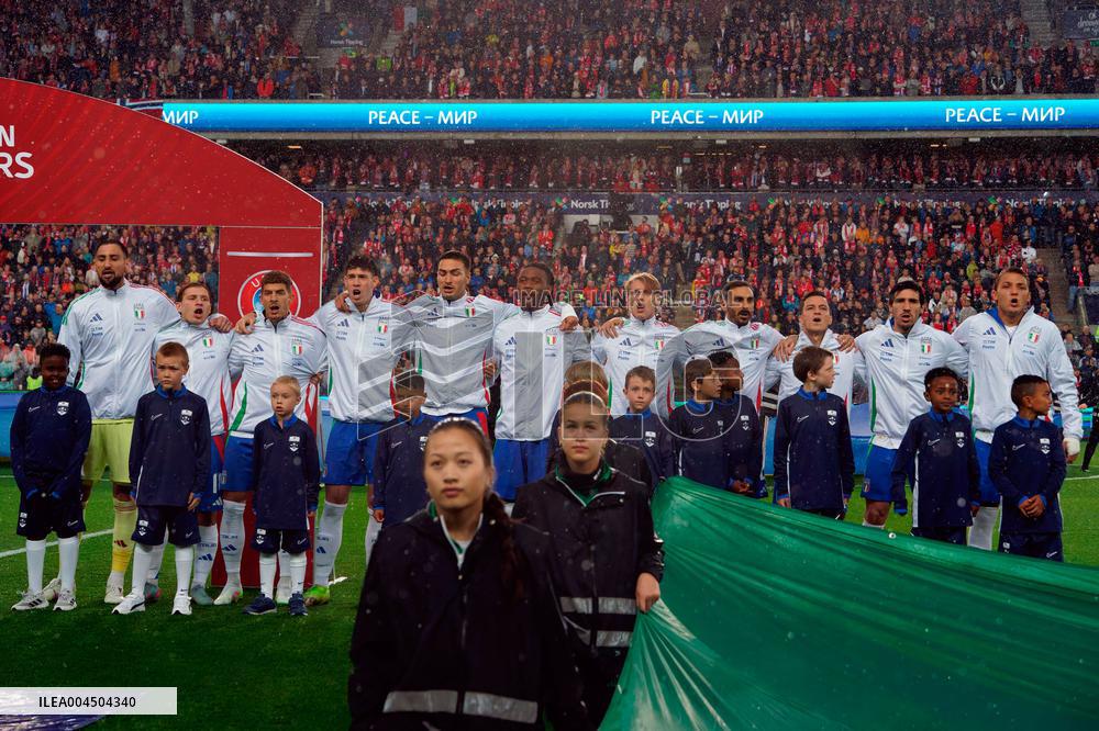 CALCIO - FIFA Mondiali - Qualifiers - Norway vs Italy