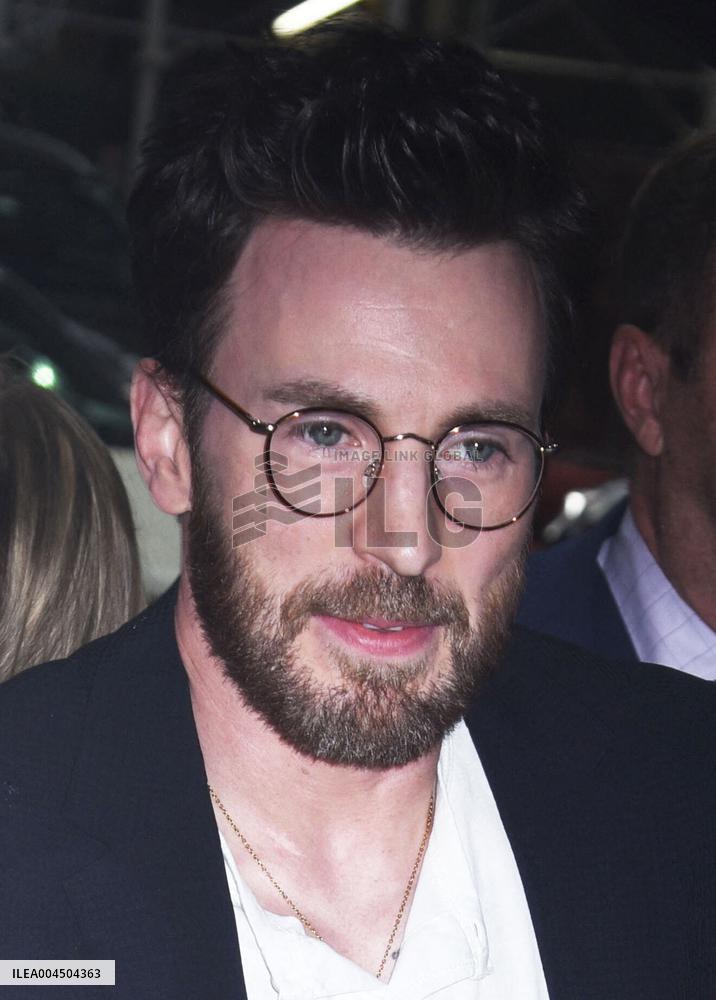 Chris Evans And Dakota Johnson At Materialists Premiere - NYC