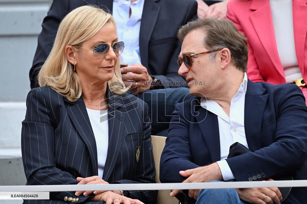 French Open 2025 - VIPs In The Stands - Day 14