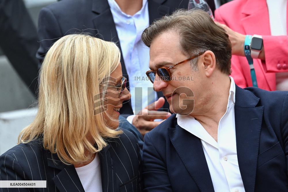 French Open 2025 - VIPs In The Stands - Day 14